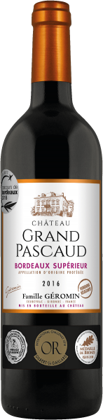 Château Grand Pascaud Bordeaux supérieur AOP