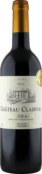 Château Clairval - Château Clairval Bordeaux rouge AOP