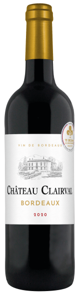 Château Clairval Bordeaux rouge AOP