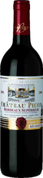 Château Picon Bordeaux superieur AOC