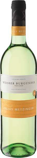 Südpfälzer Weinvertrieb - Julius Metzinger Weisser Burgunder QbA trocken