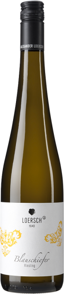 Weingut Loersch - Blauschiefer Riesling trocken Mosel QbA